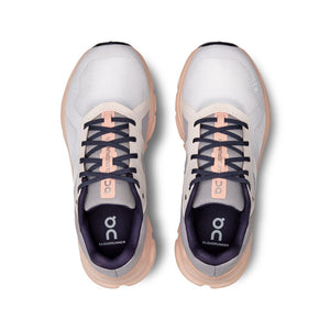 On Women's Cloudrunner Running Shoes Frost / Fade - achilles heel