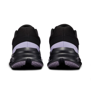 On Men's Cloudrunner Running Shoes Iron / Black - achilles heel