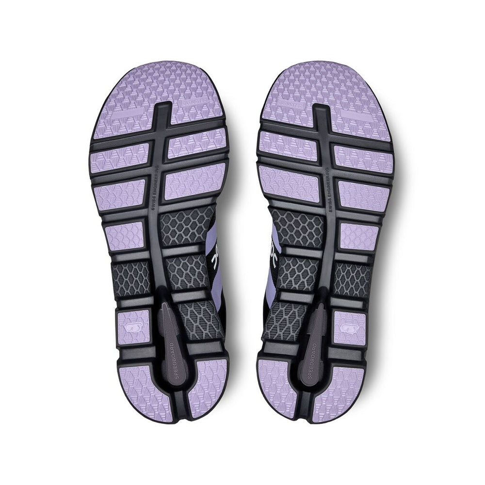 On Men's Cloudrunner Waterproof Running Shoes Stone / Black - achilles heel