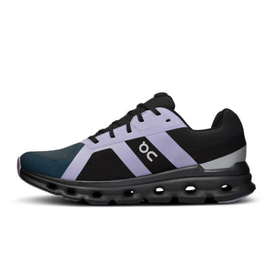 On Men's Cloudrunner Waterproof Running Shoes Stone / Black - achilles heel