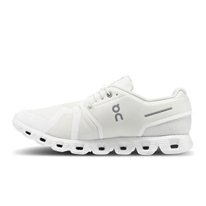 On Men's Cloud 5 Running Shoes Undyed-White / White - achilles heel