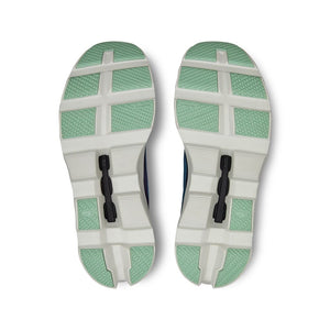 On Men's Cloudmonster Running Shoes Dust / Vapor - achilles heel