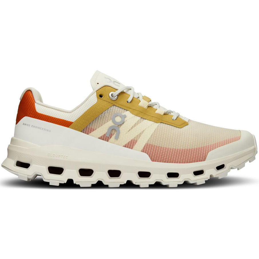 On Women's Cloudvista Trail Running Shoes Ivory / Bronze - Achilles Heel