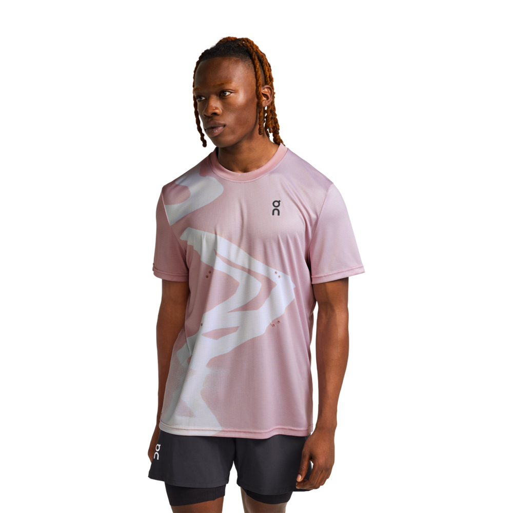 On Men's Pace Tee Mauve - achilles heel