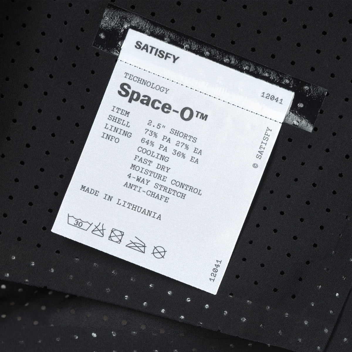 Space‑O 2.5 Inch Distance Shorts Black v3