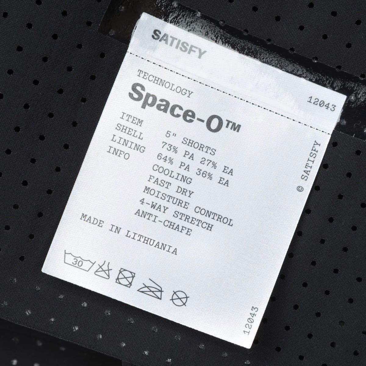 Space‑O 5 Inch Distance Shorts Black v4