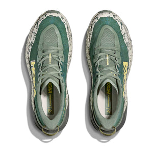 Men's Speedgoat 6 Wide Fit Trail Running Shoes Fern / Asphalt - achilles heel
