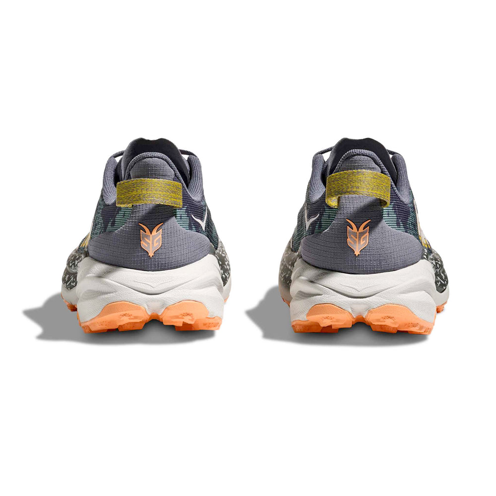 Women's Speedgoat 6 Wide Fit Trail Running Shoes Grey Skies / Cosmic Grey - achilles heel