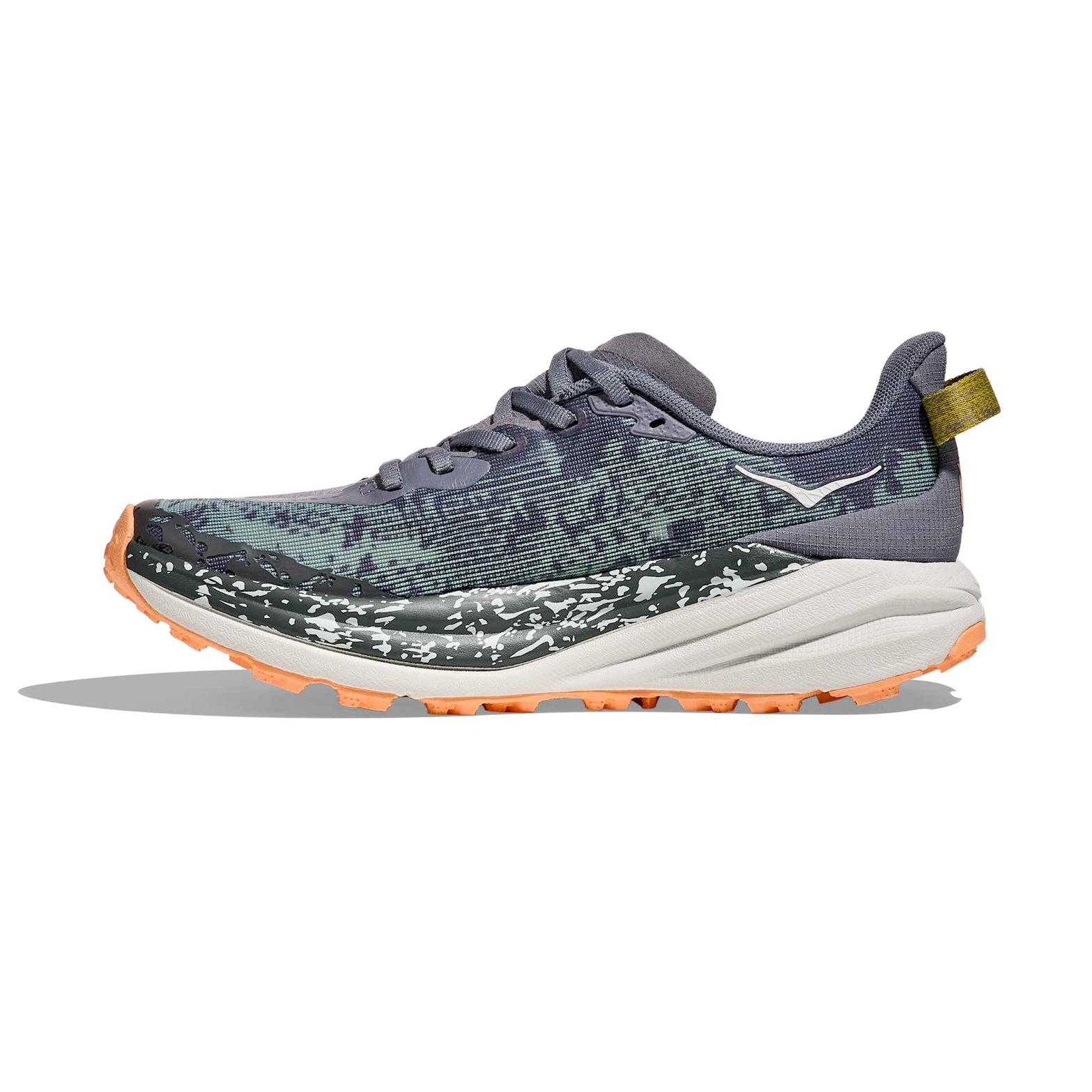 Women's Speedgoat 6 Wide Fit Trail Running Shoes Grey Skies / Cosmic Grey - Achilles Heel