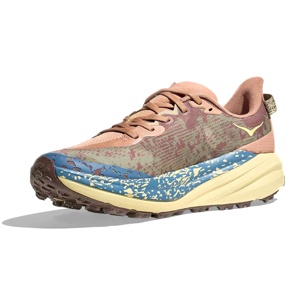 Hoka Men's Speedgoat 6 Trail Running Shoes Maple / Cardamom - achilles heel
