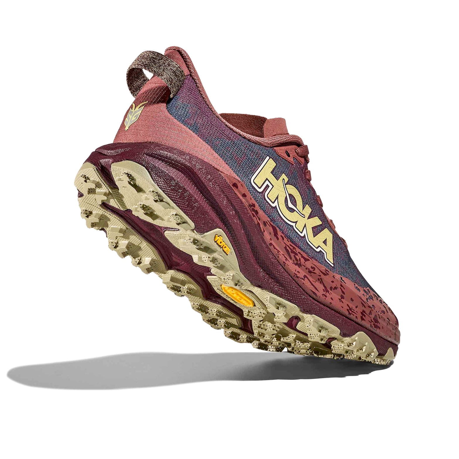 Women's Speedgoat 6 Trail Running Shoes Rouge / Black Cherry - Achilles Heel