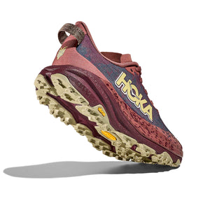 Hoka Women's Speedgoat 6 Trail Running Shoes Rouge / Black Cherry - achilles heel
