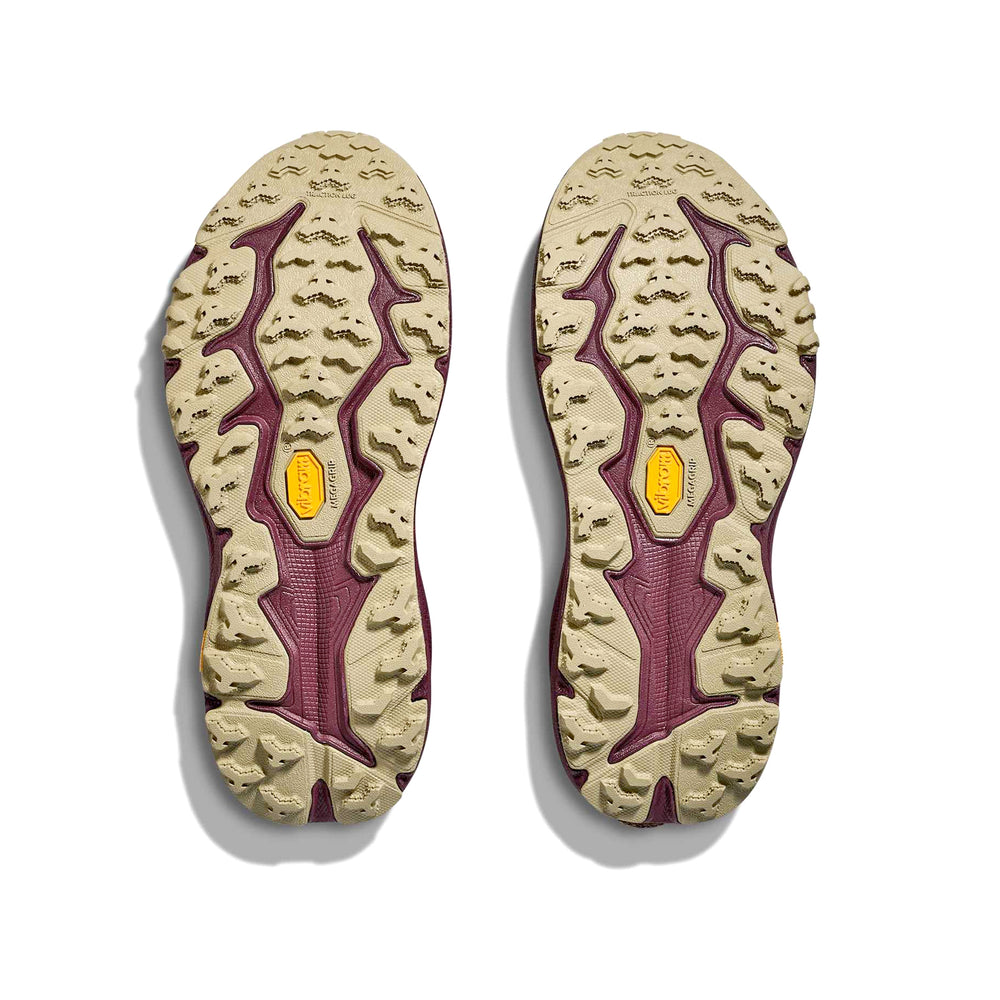 Hoka Women's Speedgoat 6 Trail Running Shoes Rouge / Black Cherry - achilles heel