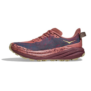 Hoka Women's Speedgoat 6 Trail Running Shoes Rouge / Black Cherry - achilles heel