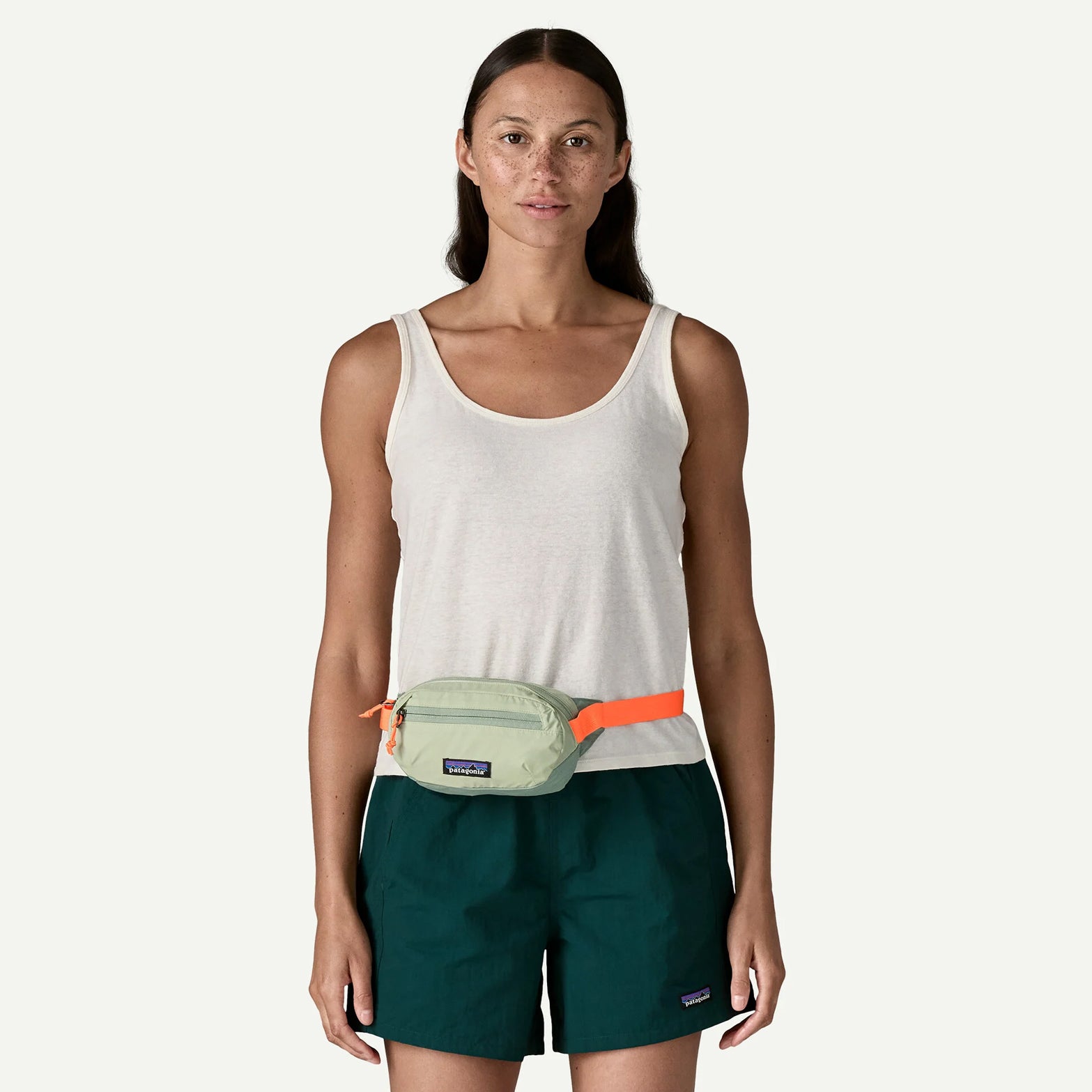 Patagonia Terravia Mini Hip Pack 1L Lichen Green at Achilles Heel