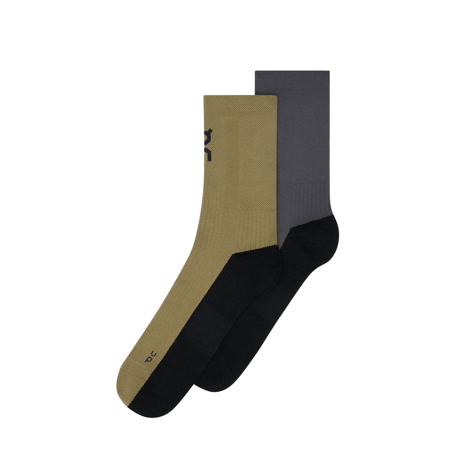 Trail Socks High 2 Pack Olive / Eclipse - Achilles Heel