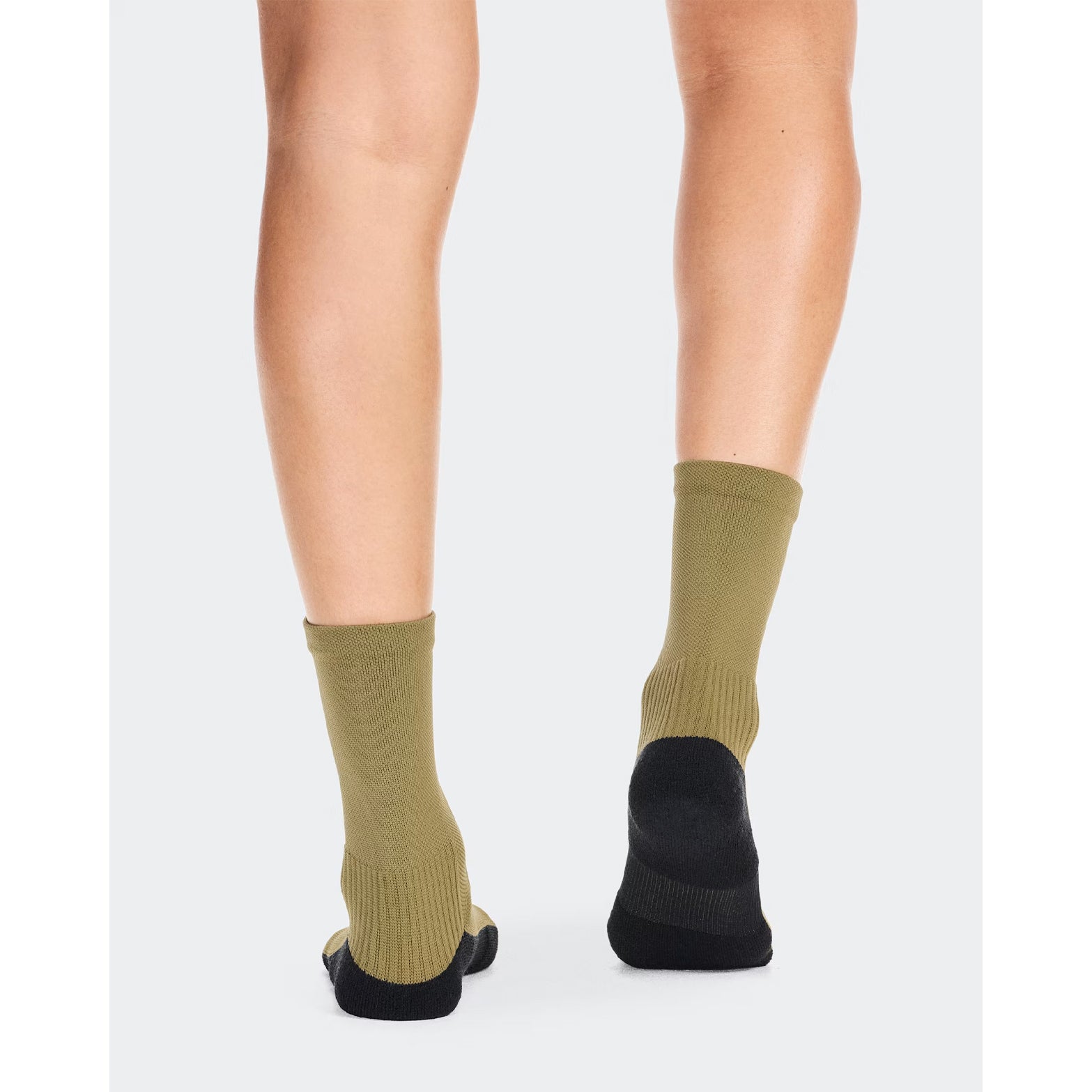 Trail Socks High 2 Pack Olive / Eclipse - Achilles Heel