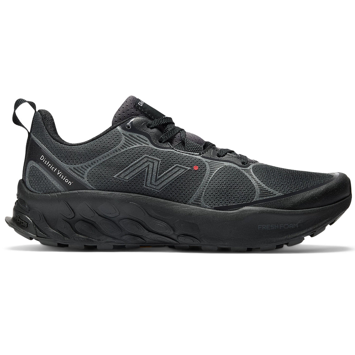 District Vision x New Balance Fresh Foam X Hierro v8 Trail Running Shoes Magnet / Black Beauty - Achilles Heel