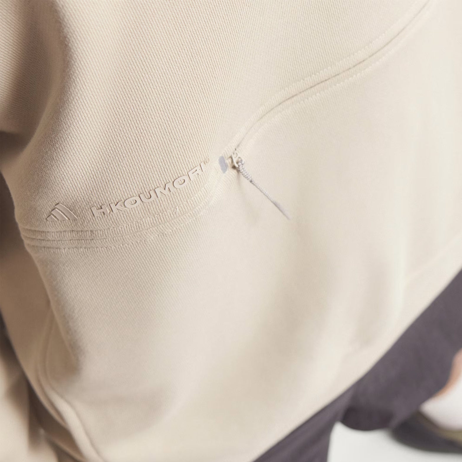 Unisex Adi365 H.Koumori Running Hoodie Putty Grey