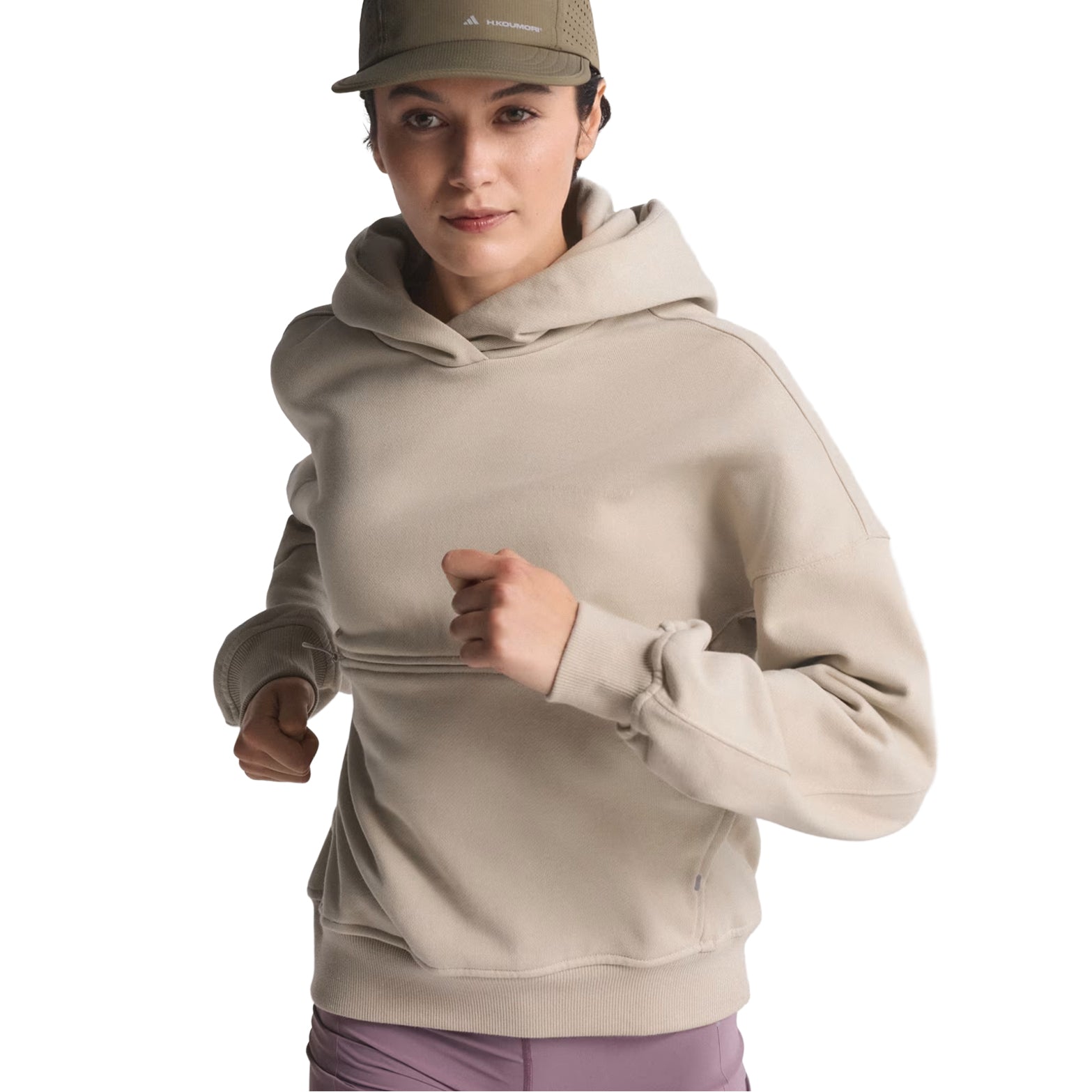 Unisex Adi365 H.Koumori Running Hoodie Putty Grey