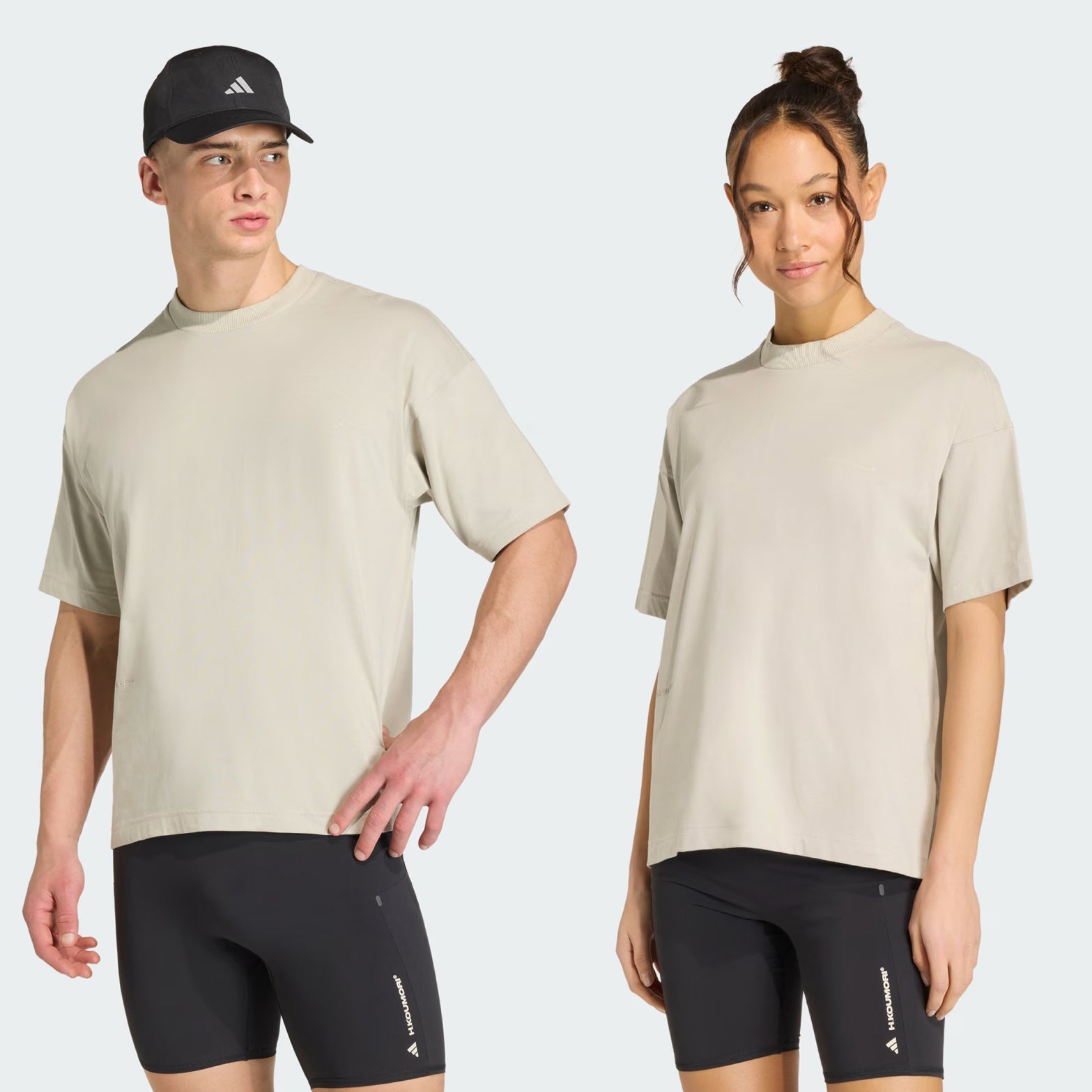 Unisex Adi365 H.Koumori Running Tee Putty Grey