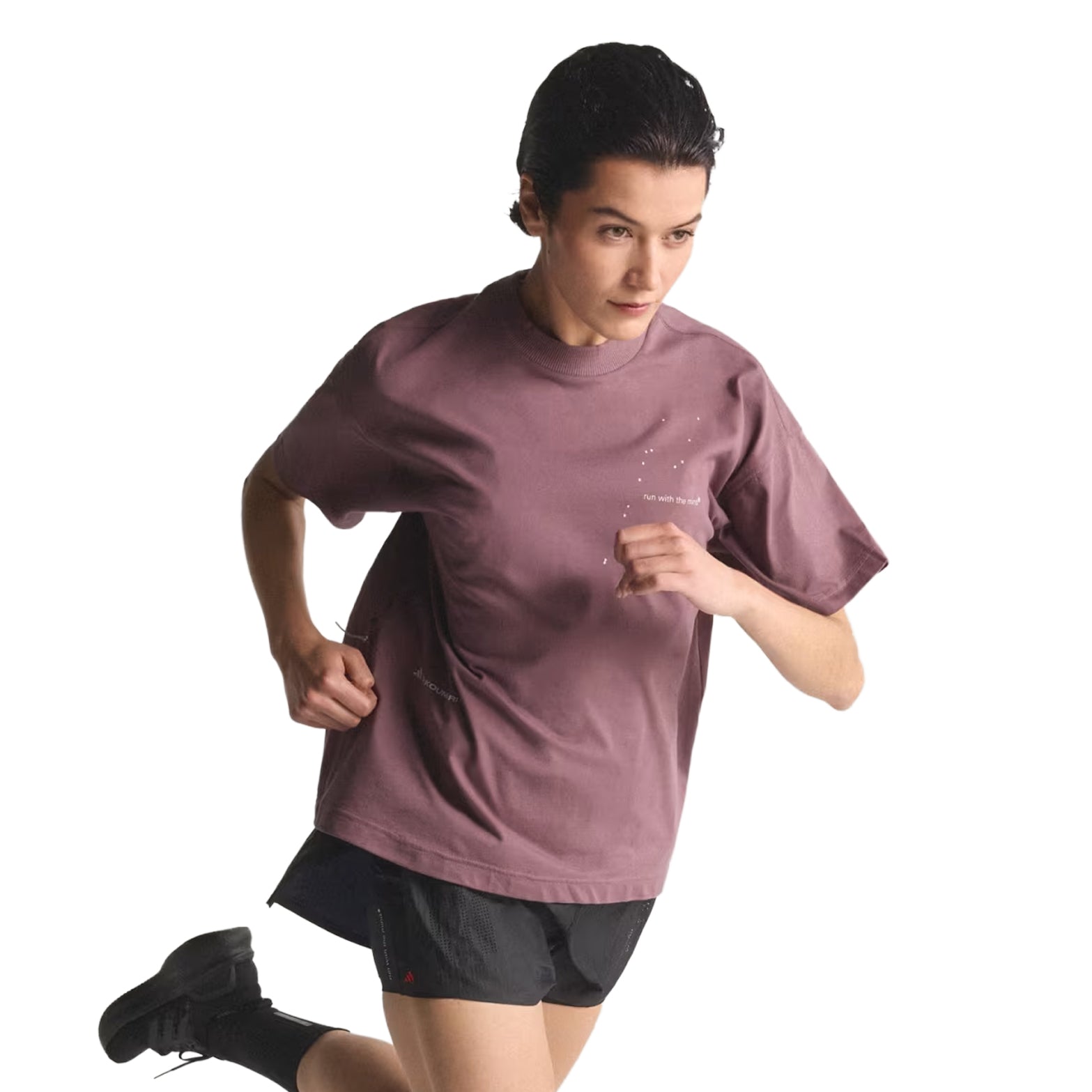 Unisex Adi365 H.Koumori Running Tee Shadow Fig