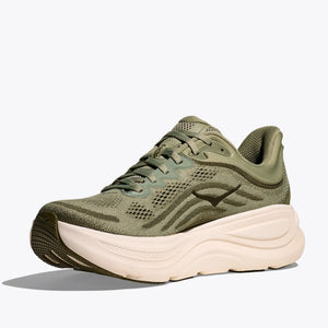Hoka Men's Bondi 9 Running Shoes Sea Moss / Eucalyptus - achilles heel