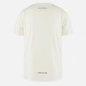 District Vision Men's Deva Tee Lunar White - achilles heel