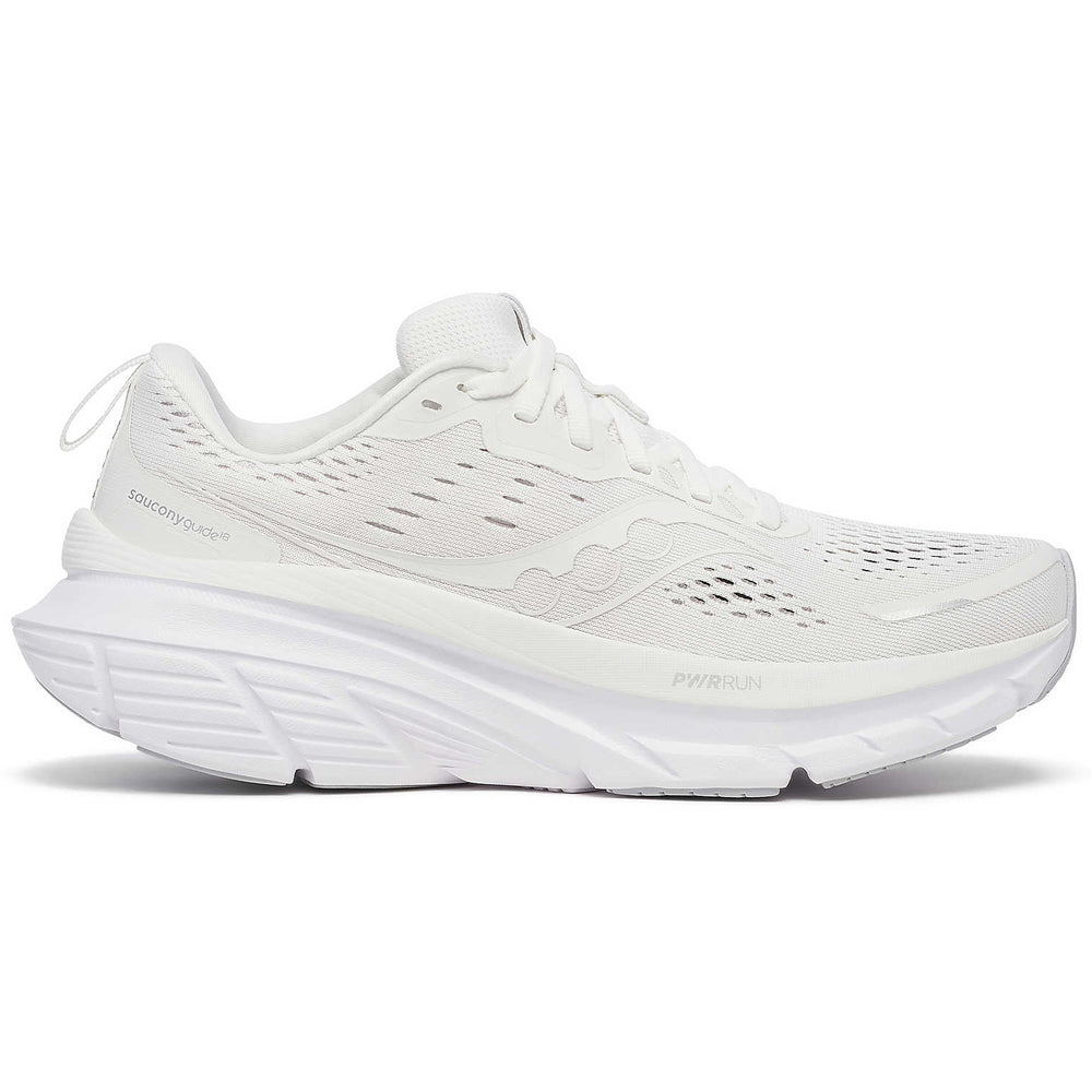 Saucony Women's Guide 18 Running Shoes Ivory - achilles heel