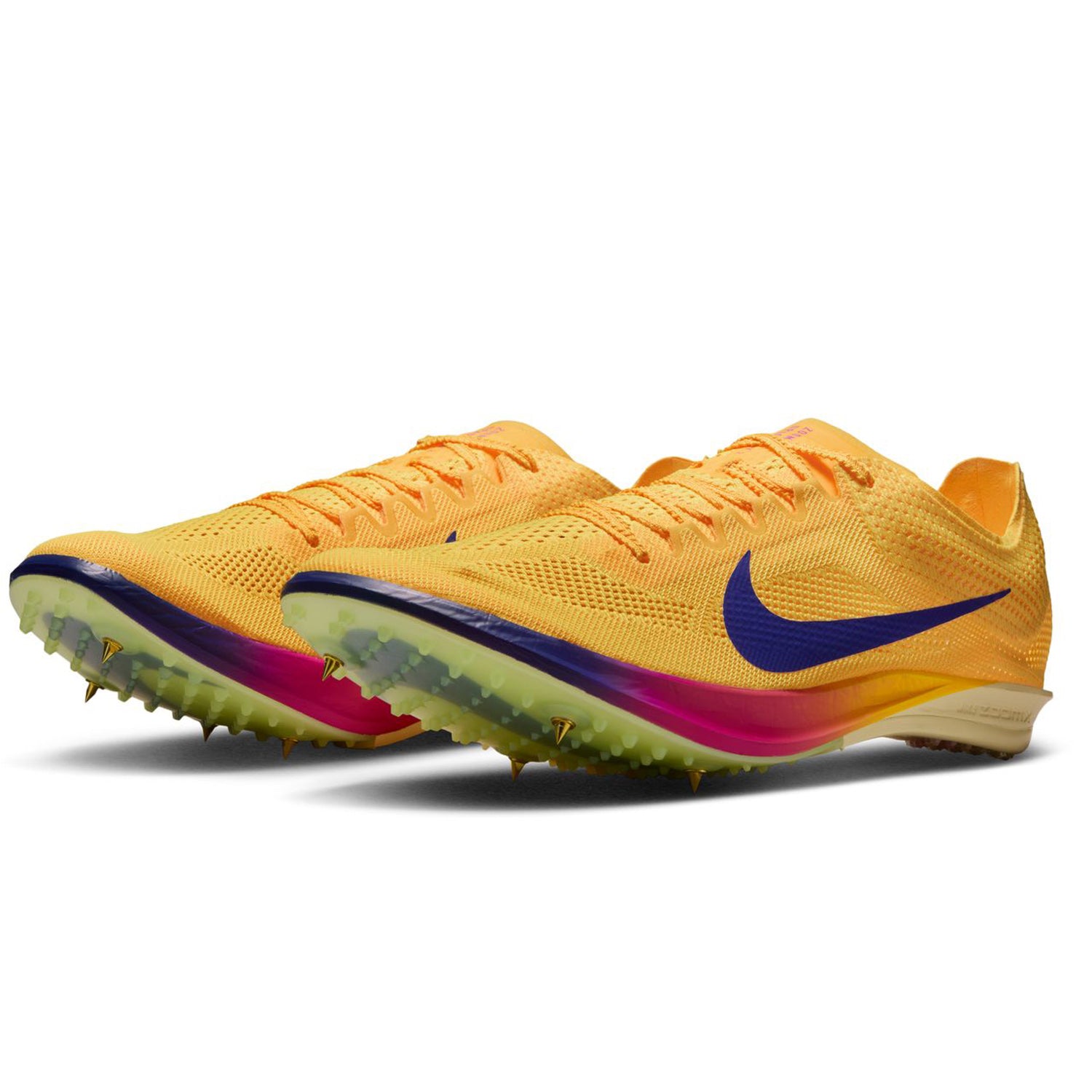 ZoomX Dragonfly 2 Running Spikes Citron Pulse / Indigo Burst