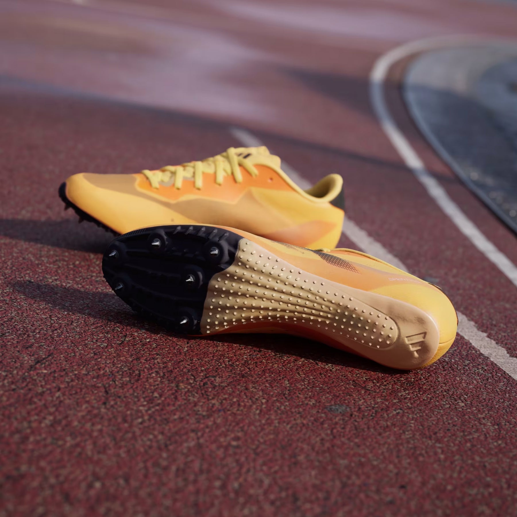 adidas Sprintstar Running Spikes Spark / Core Black / Zero Metalic - Achilles Heel