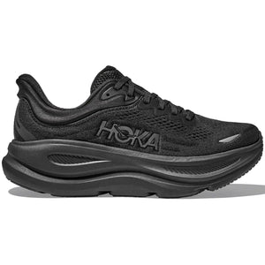 Hoka Men's Bondi 9 Running Shoes Black / Black - achilles heel