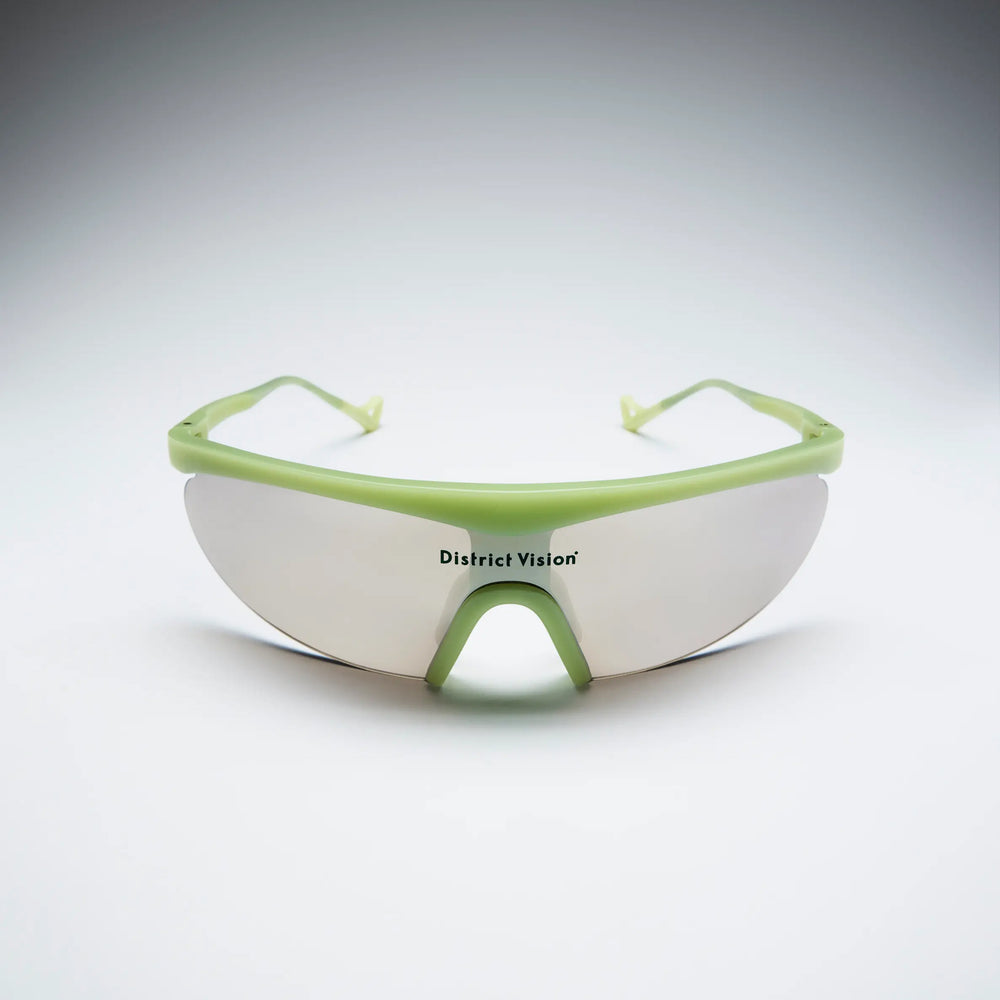 District Vision Koharu Eclipse Mint D+ Taupe Mirror - achilles heel