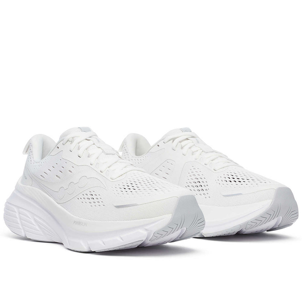 Saucony Women's Guide 18 Running Shoes Ivory - achilles heel