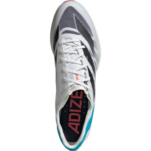 adidas Adizero Prime SP2 Running Spikes White / Core Black / Lucid Cyan - achilles heel