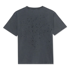 Satisfy MothTech Tee Aged Black v3 - achilles heel