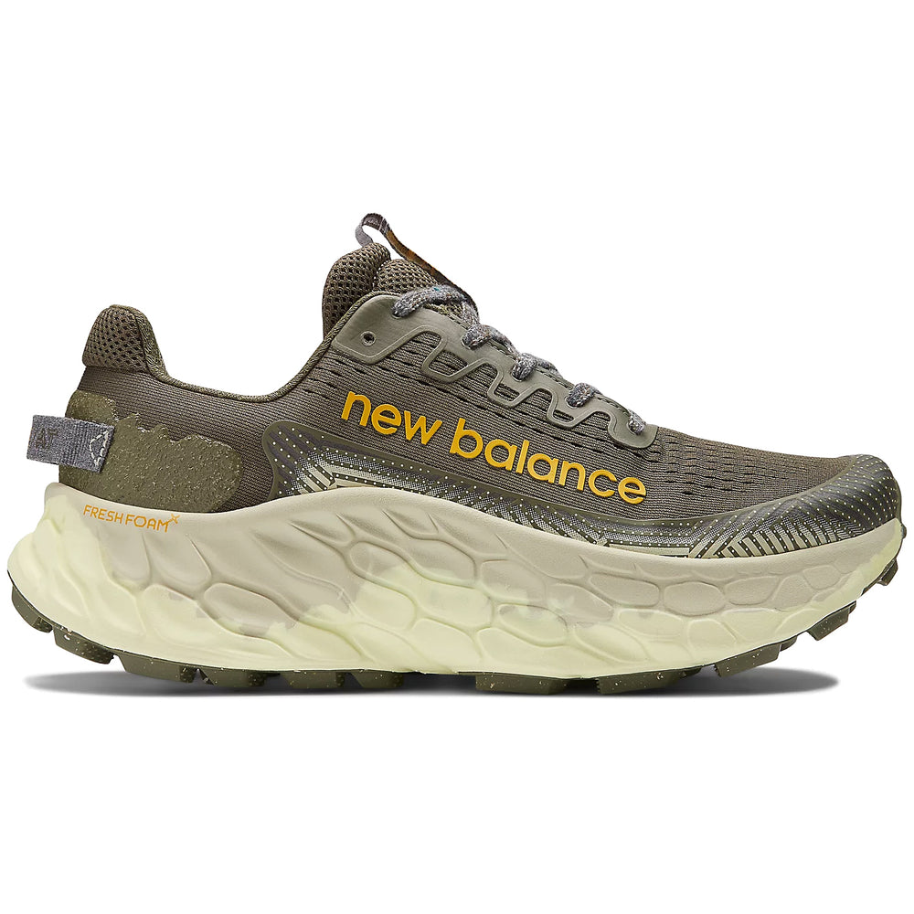 New Balance Men's X More Trail v3 Trail Running Shoes Dark Camo / Dark Olivine / Lichen Green - achilles heel