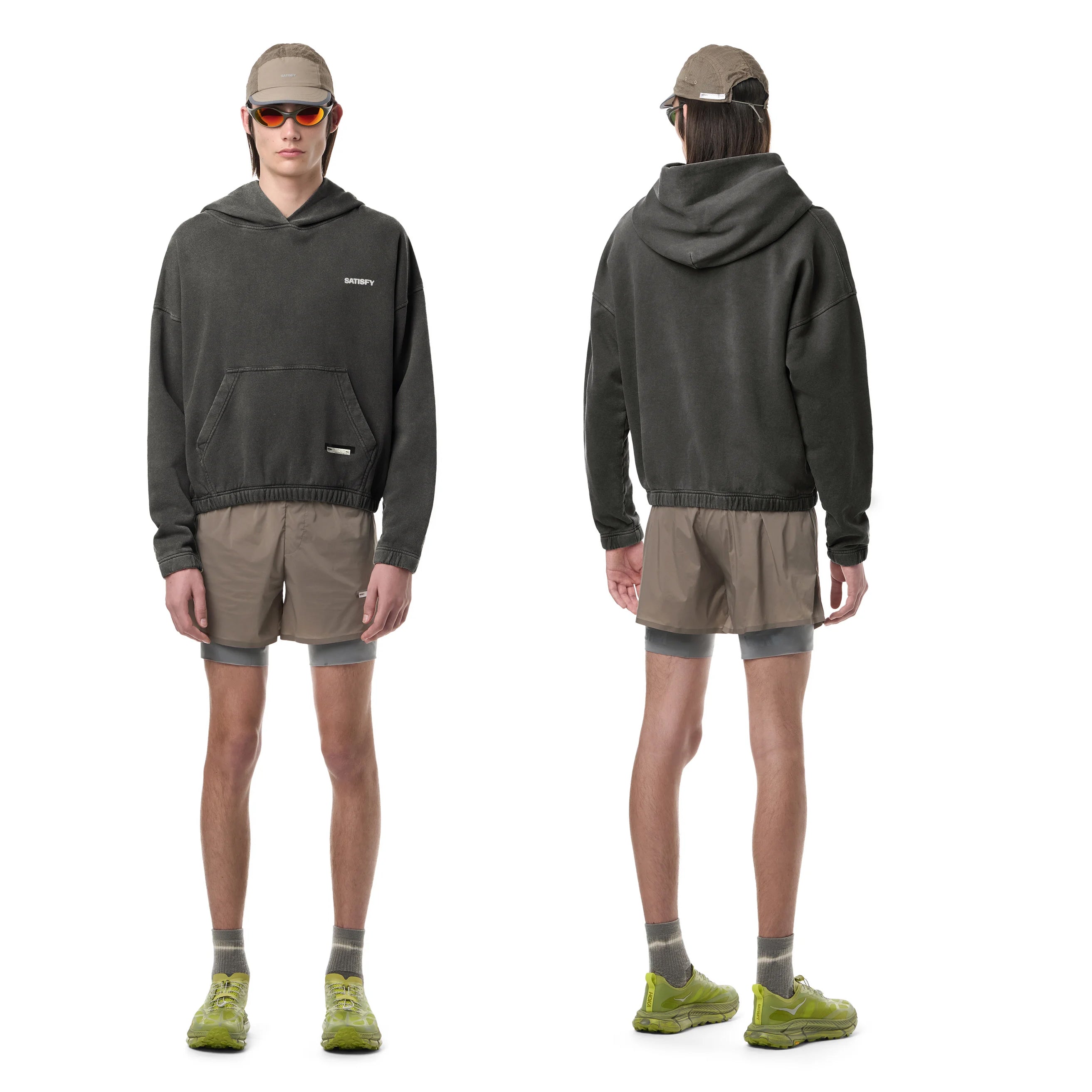 Satisfy SoftCell Hoodie Aged Black v2 - Achilles Heel