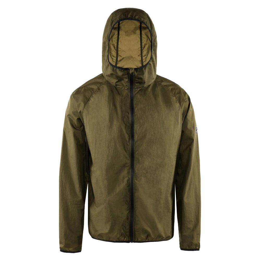 District Vision Men's Ultralight DWR Wind Jacket Olive - achilles heel