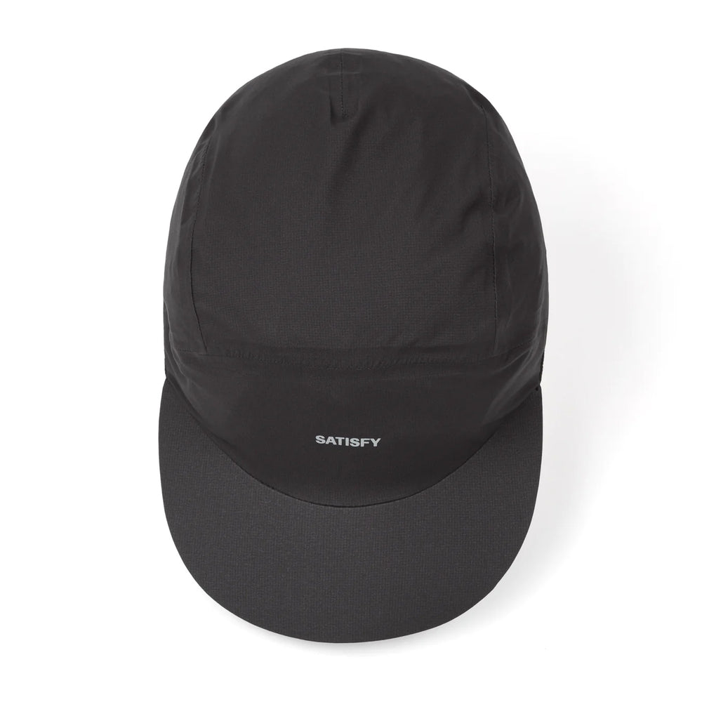 Satisfy Pertex 3L Trail Cap Black - achilles heel