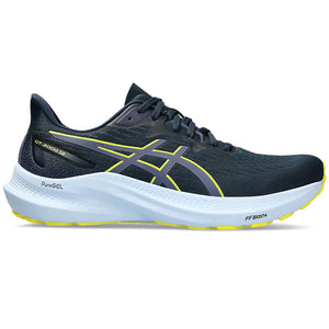 Asics Men's GT-2000 12 Running Shoes French Blue / Bright Yellow - achilles heel