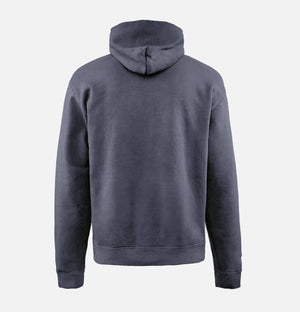 District Vision California Cotton Hoodie Washed Navy - achilles heel