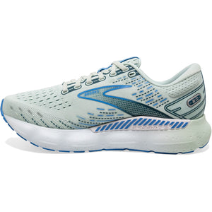 Brooks Women's Glycerin GTS 20 Running Shoes Blue Glass / Marina / Legion Blue - achilles heel