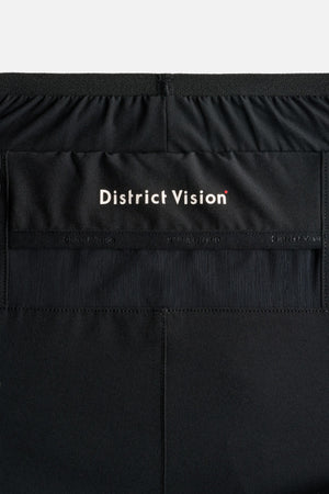 District Vision Men's 7 Inch Training Shorts Black - achilles heel