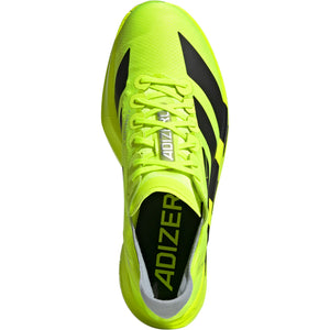 adidas Mens's Adizero Adios Pro 4 Running Shoes Lucid Lemon / Core Black / Halo Silver - achilles heel