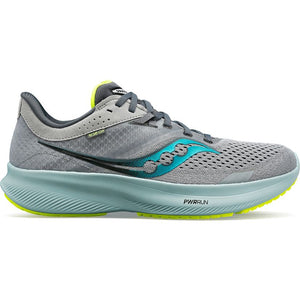Saucony Men's Ride 16 Running Shoes Fossil / Palm - achilles heel