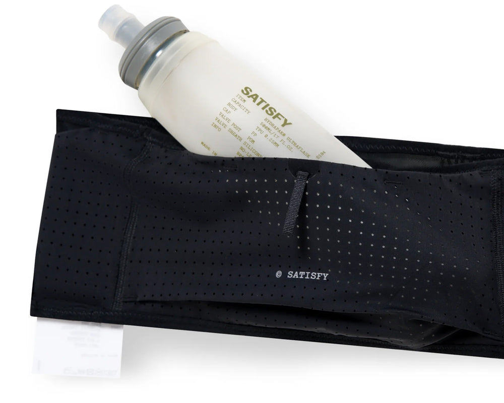 Satisfy Space-O Belt Black - achilles heel
