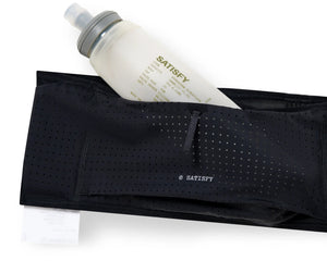 Satisfy Space-O Belt Black - achilles heel