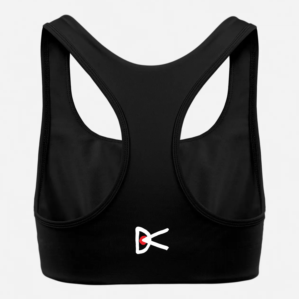 Women's Twin Layer Medium Support Bra Black - Achilles Heel
