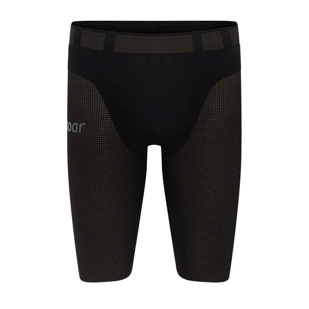 Soar Men's Marathon Speed Shorts Black v2 - Achilles Heel